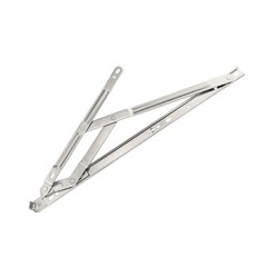 16-” Hanging/Casement Window Hinge, 202 Stainless Steel