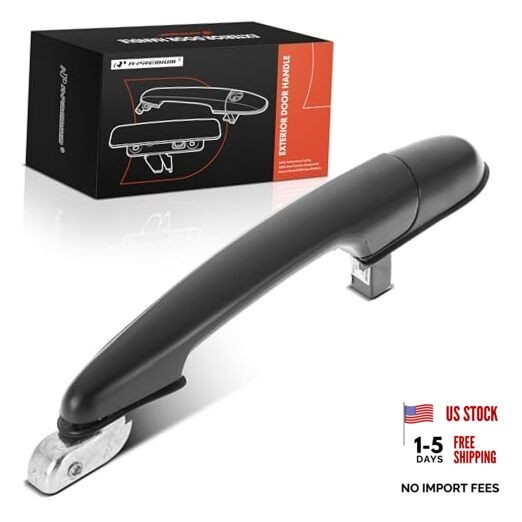Rear Left Driver Side Exterior Door Handle Compatible with Kia Amanti 2004