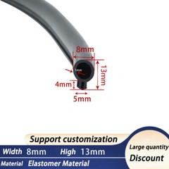 uPVC Window & Door Bubble Gasket Seal Flipper Double Glazing Rubber Draught Seal