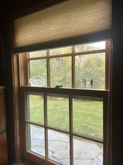 Marvin Vinyl Clad Windows (1) 57×36, (2) 45×36. New in crates. Dark Green