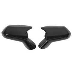 1 Pair Gloss Black Mirror Cover Cap Rear View Mirror Housing For Chevy Cama XLVB