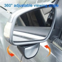 Car Rearview Stick on Mirror, Convex Side Eye Mirrors for Trucks, Concave Mirror