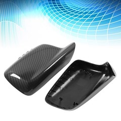 ABS Rear View Mirror Cover Elegant Design Carbon Fiber Color For 3 Series E MPML