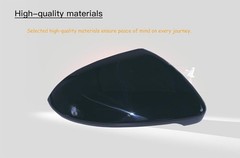 Driver Side Mirror Cover Cap Compatible with Golf 7 MK7 Size: Left Driver Side