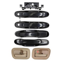 7 Piece Door Handles Kits Compatible with Sienna 1998-2003 80850 80357 80359