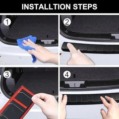 Rear Bumper Guards for Mitsubishi Outlander 2022-2025 Accessories ABS Black