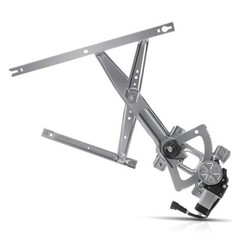 Electric Power Window Regulator with Motor Compatible with Front Passenger