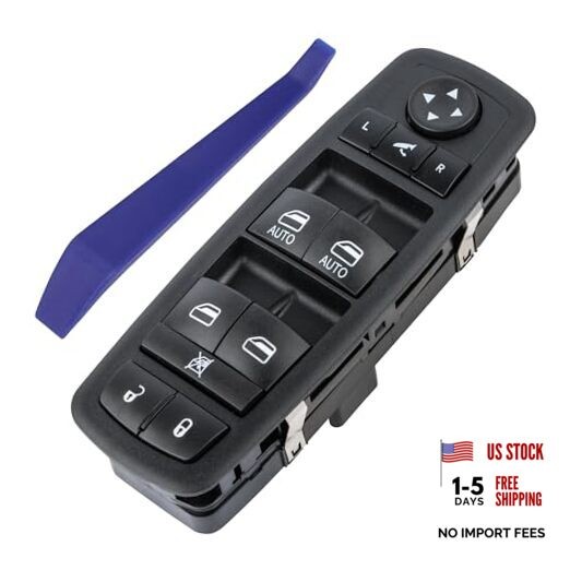 Driver Side Power Window Switch Compatible with 2012-2015 Dodge Grand