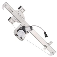 Rear Driver Side Power Window Regulator with Motor Compatible with 2007-2013