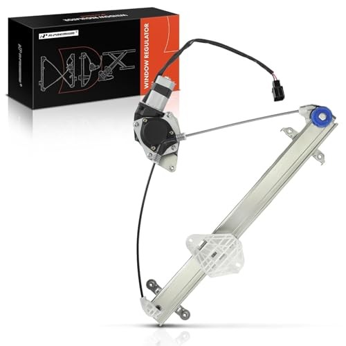 Front Left Driver Side Power Window Regulator with 2-Pin Connector Motor