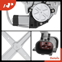 Power Window Regulator with Motor Compatible with Dodge Dakota 1997-2004 Extende