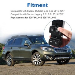 Dual-Auto Power Master Window Switch Compatible with Subaru Outback Legacy