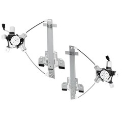 Rear Left Driver & Right Passenger Side Window Regulator w/Motor (2 741-390/391