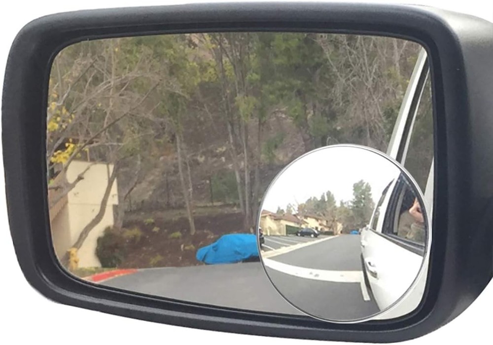 Newest Upgrade Blind Spot Mirror, 3-3/4″ Roun Color: 3-3/4 mirrorSize: 2 Piece