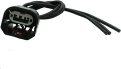 Waterproof 3-Wire Pigtail Connector for 2009-2018 Models, Replaces 645-943 and 6