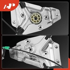 Electric Power Window Regulator Without Motor Compatible with Front Passenger