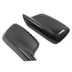 ABS Rear View Mirror Cover Elegant Design Carbon Fiber Color For 3 Series E MPML