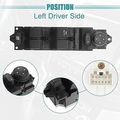 Front Left Driver Side Master Power Window Switch Fit for Mazda 3 Mazdaspeed