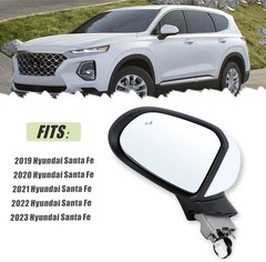 eft Driver Side Mirror Compatible With 2019 2020 2021 2022 2023 Hyundai Santa L