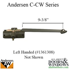 Andersen Window – Perma-Shield Casement Operator, Wood, Single Arm, PSC, Strai