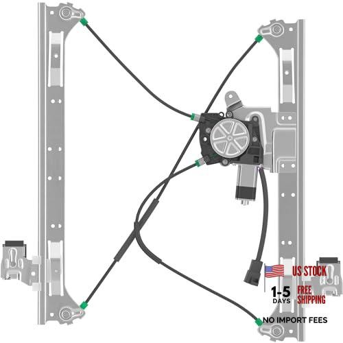 Front Driver Side Power Window Regulator with Motor (2 Pins) Front Driver (LH)