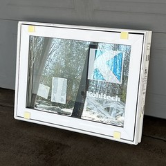 32″ x 24″ – Kohltech – White Vinyl Awning Window – Insulated Glass w/ Crank