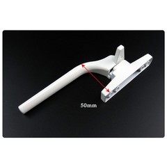 Door And Window Handle External Flat Window Handle Lock Left Handle Design