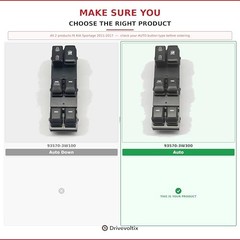 Master Power Window Switch Compatible with Kia Sportage 2011-2016, Main – Auto