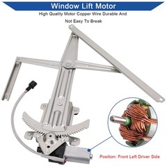 Obaee Front Driver Side Power Window Lift Regulator Left