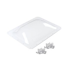 RV Skylight Replacement Bundle,18″ x 26″ Skylight Outer Dome Fit 14″ x 22″ Op…