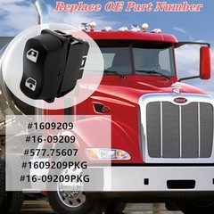 5Pin Window Lift Switch Driver Side (Left) – Compatible with Peterbilt