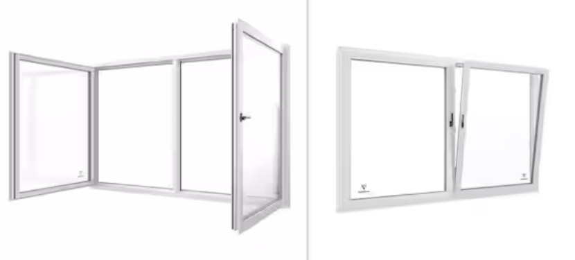 Elite Tilt and Turn 72″ x 48″ Double Sash Triple Pane