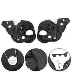 LH + RH 2p Set Power Window Regulator Rear Replacement Does not apply black