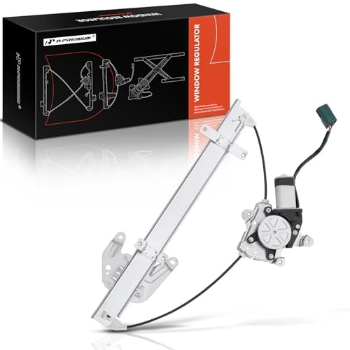 Electric Power Window Regulator with 2-Pin Motor Compatible with Infiniti G25