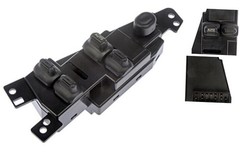 901-400 Front Driver Side Power Window Switch 5 Button Compatible with Select