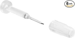 Prime-Line L 5895 Window Grid Retainer Pin Clear 6 Pack