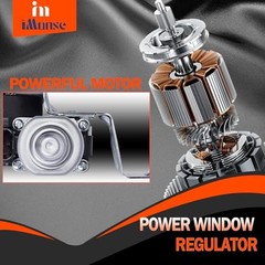 748-229 Rear Passenger Side Power Window Regulator | with Motor Rear Right