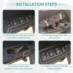 Front Left Window Switch for Mercedes ML350 2012-2015 1669054400