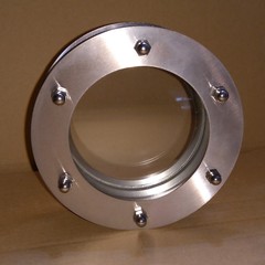 PORTHOLE FOR DOOR STAINLESS STEEL phi 150 mm flat