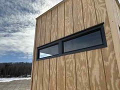 30″ Premium Hunting Blind Window – Easy Install, Aluminum Frame, Tempered Glass