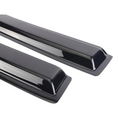 Window Visor Tape-on Side for 2009-2014 Ford F-150 SuperCrew, Window Deflecto…