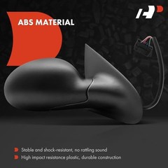 Passenger Side Power Door Mirror – Compatible with Dodge Right Passenger Side