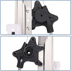 Obaee Front Left Driver Side Window Regulator W/o Motor, Replace OE 749-508 | Fi