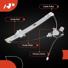 Electric Power Window Regulator with Motor Compatible with Mazda MPV 2000