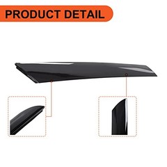 Windshield A-Pillar Trim Panel Compatible with 2010-2013 Kia Soul LH