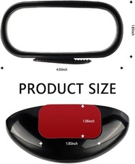 Universal 360° Adjustable Wide Angle Rearview Mirror for Cars, Trucks & SUVs