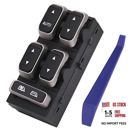 Lincoln Power Master Window Switch – Front, Left, Driver, Side