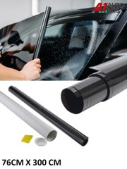 Black Car Window Tint Film Pro Anti-Scratch Tinting Medium Smoke 35% 76cm X 3m