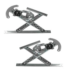 Front Power Window Regulator Set Compatible with 1997-1998 Ford F-150 WRA50150