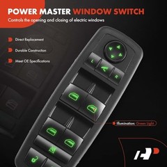 Front Driver Side Master Power Window Switch Compatible with Dodge Grand